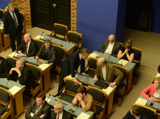 Riigikogu täiskogu istung 12. jaanuar 2015